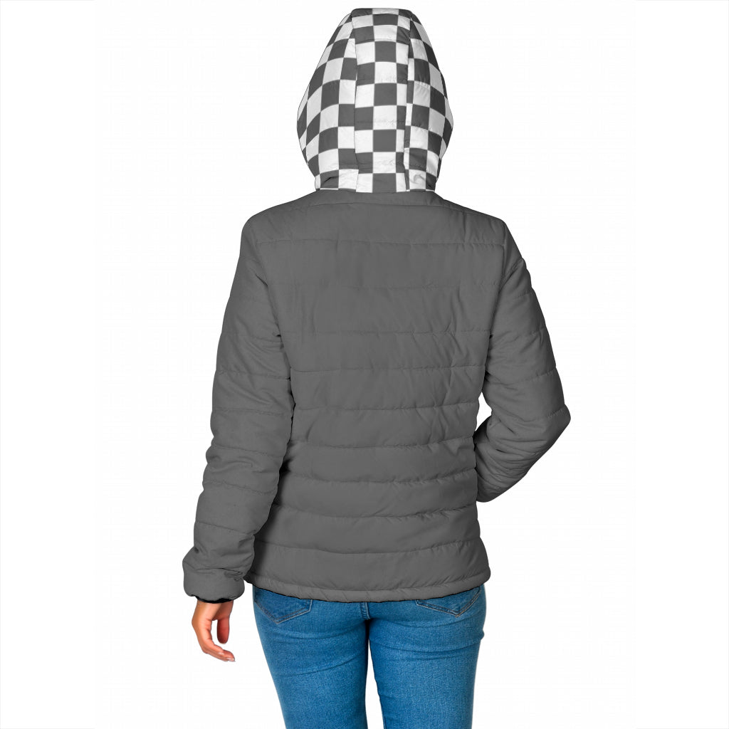 Übergangsjacke / Steppjacke "Sylli" grau/weiß