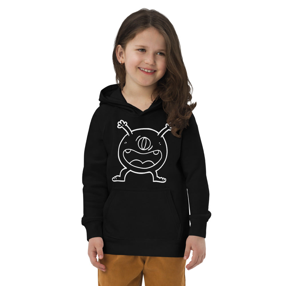 Kinder Hoodie / Bio Baumwolle "Monsterparty 3"