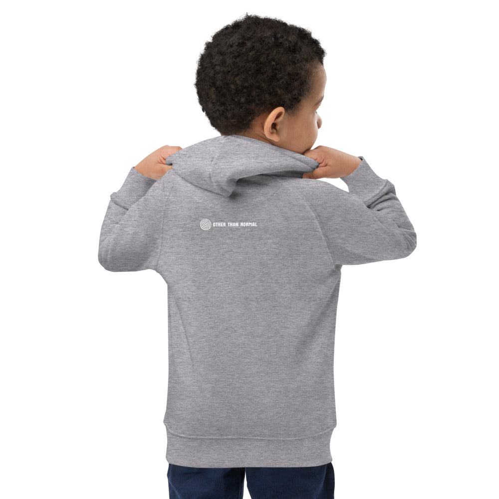 Kinder Hoodie Bio-Baumwolle "Crazy Dude"