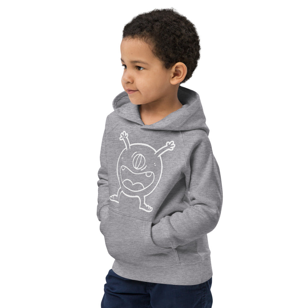 Kinder Hoodie / Bio Baumwolle "Monsterparty 3"