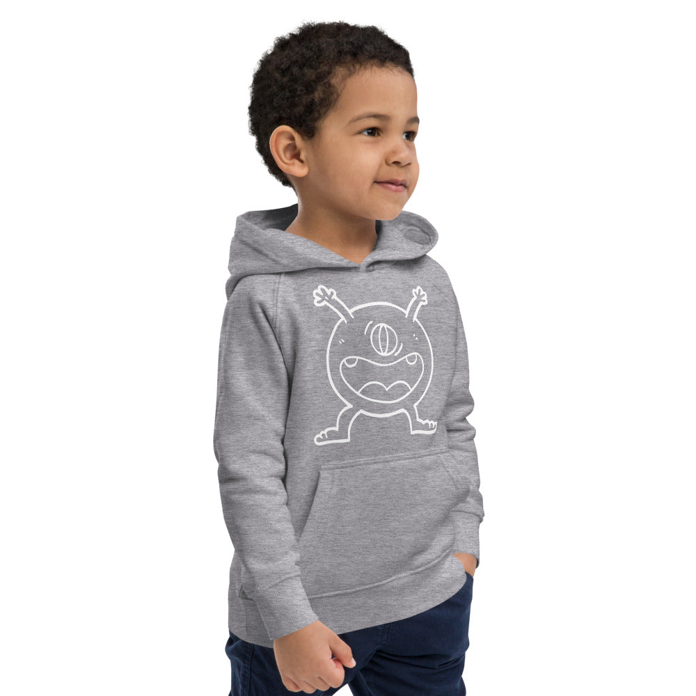 Kinder Hoodie / Bio Baumwolle "Monsterparty 3"