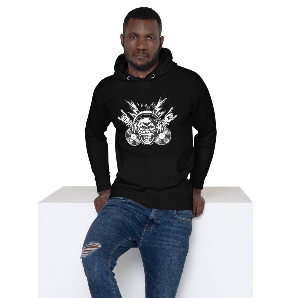 Baumwoll-Hoodie "Laut"