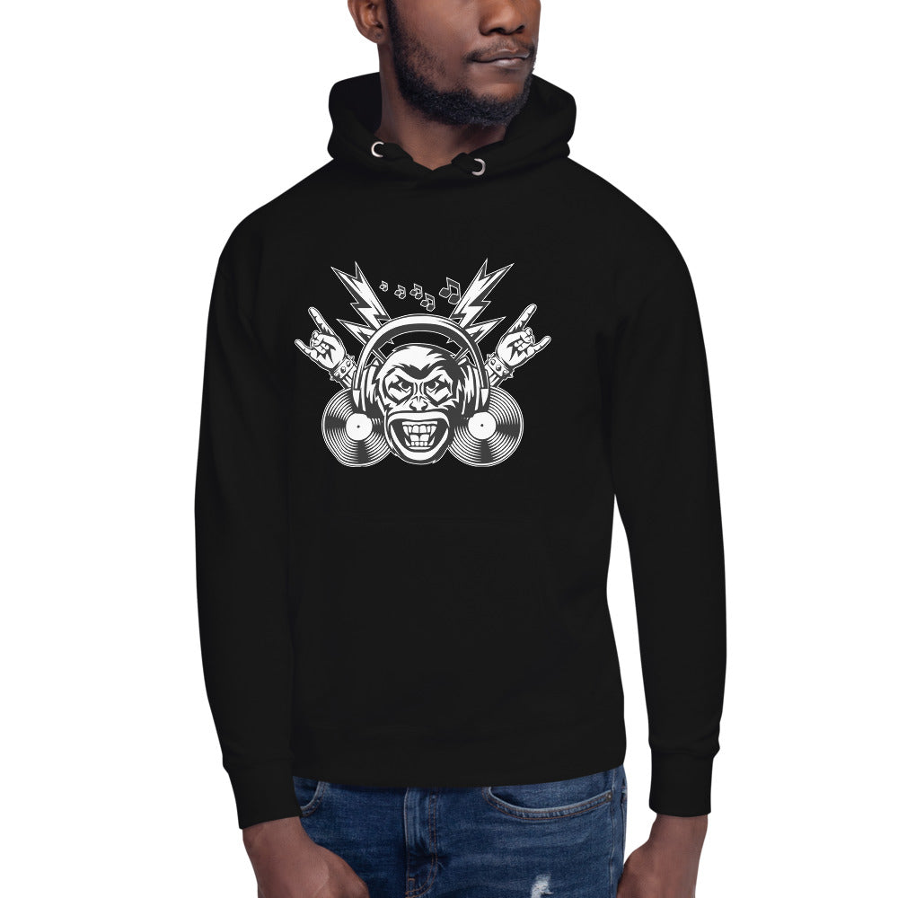 Baumwoll-Hoodie "Laut"