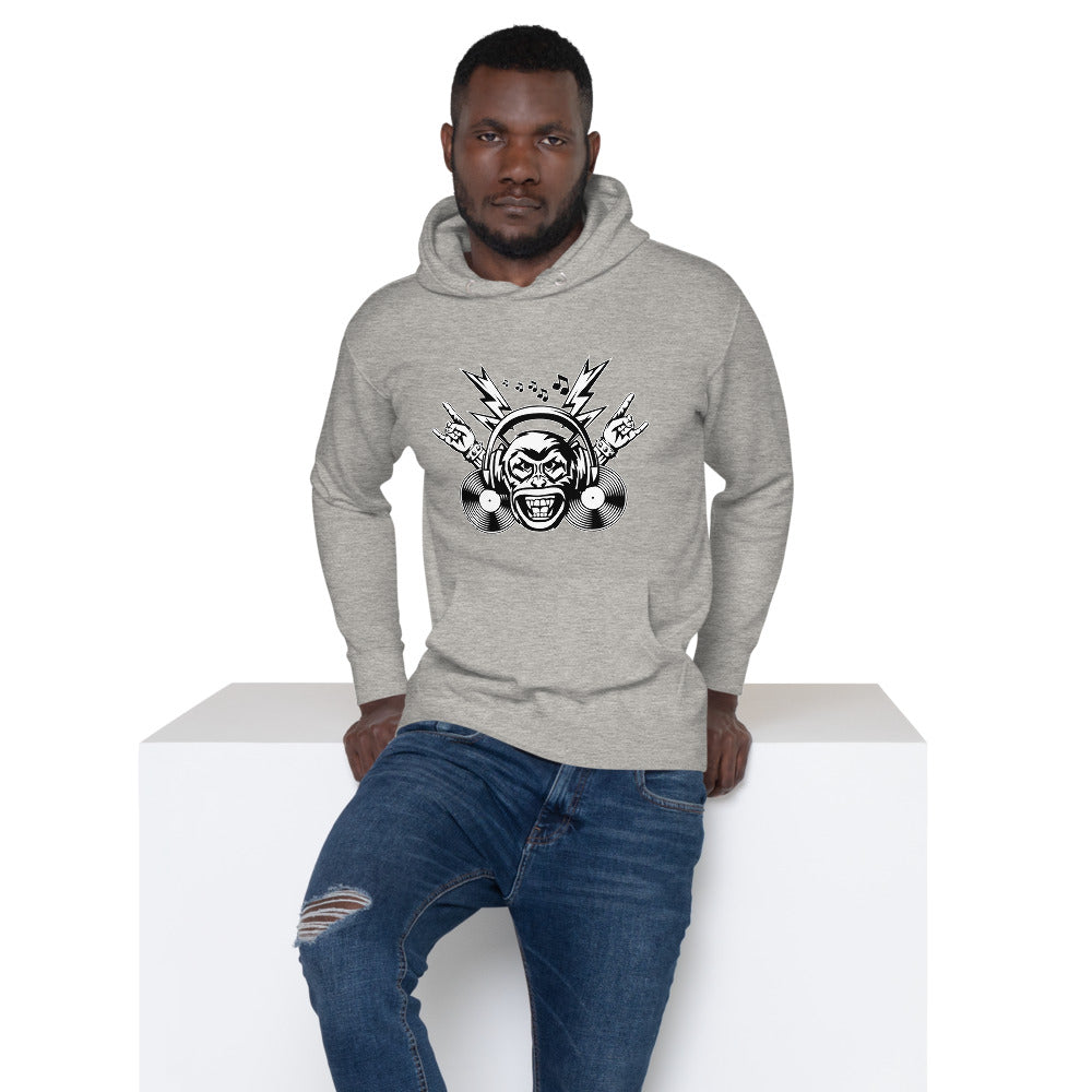 Baumwoll-Hoodie "Laut"