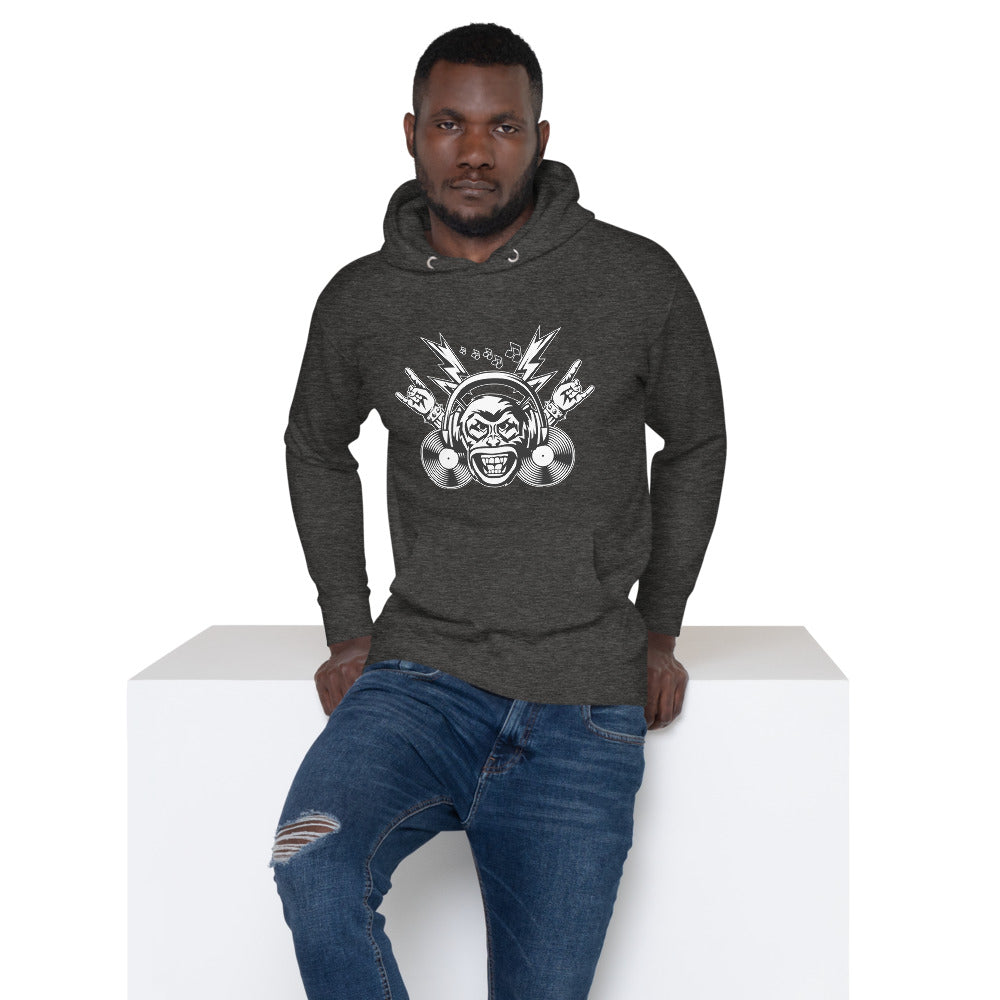 Baumwoll-Hoodie "Laut"