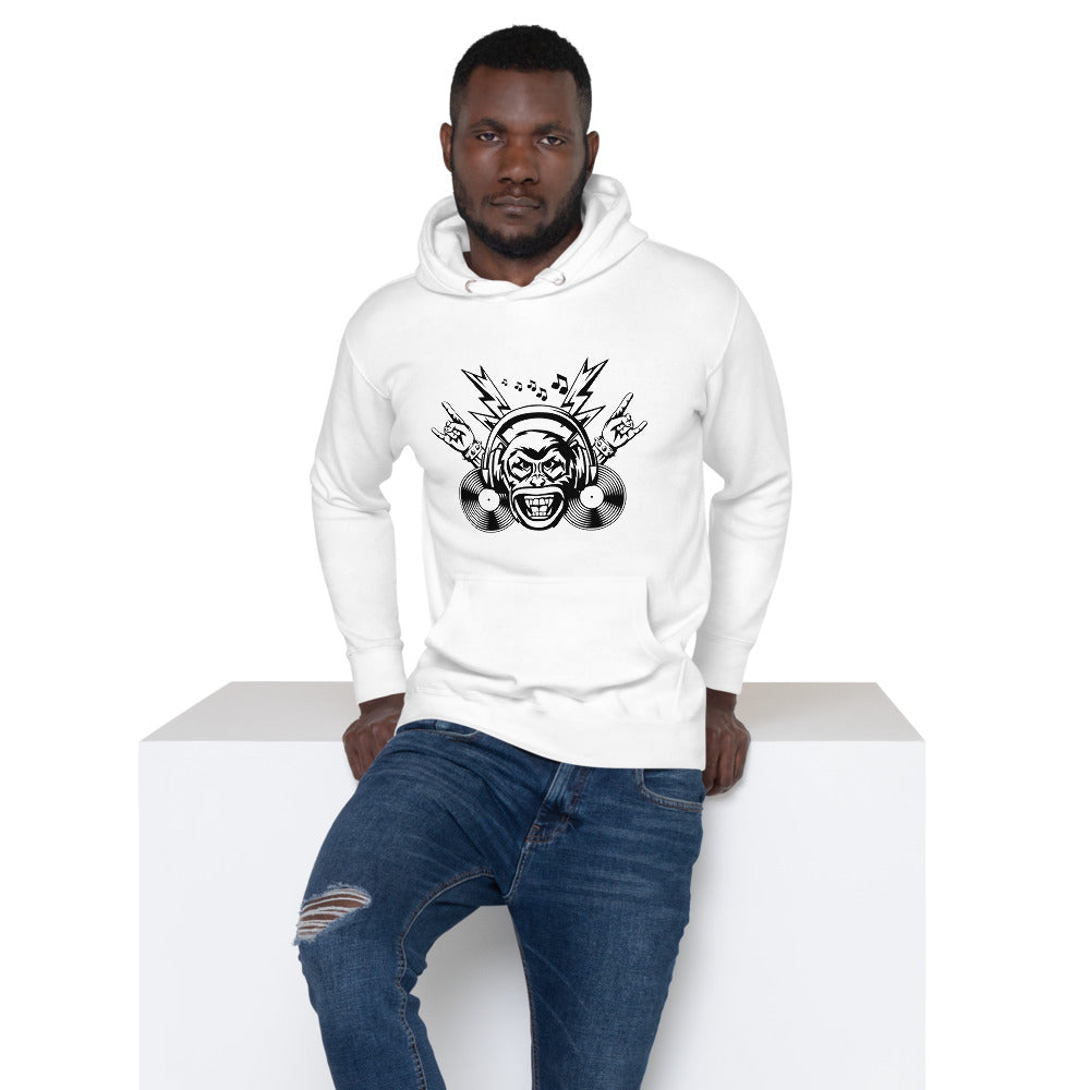 Baumwoll-Hoodie "Laut"