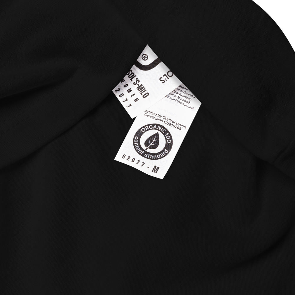 Basic Bio-T-Shirt für Damen "Laut", Kariertes Muster